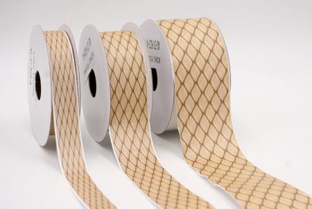 Strukturiertes Diamantgitter Jacquardband_AI-KN